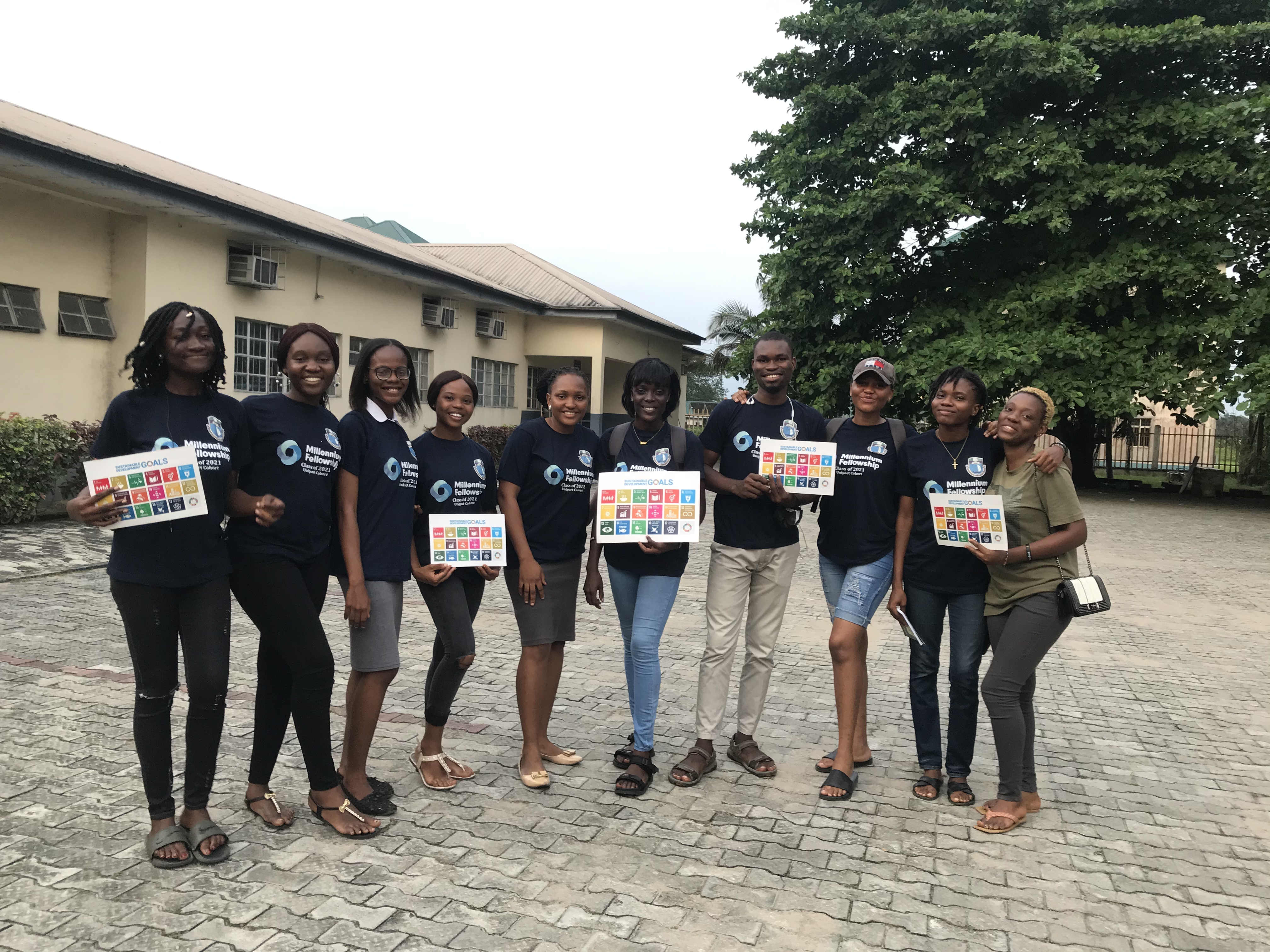 STEM IN YOU volunteer team, Millennium Fellowship cohort